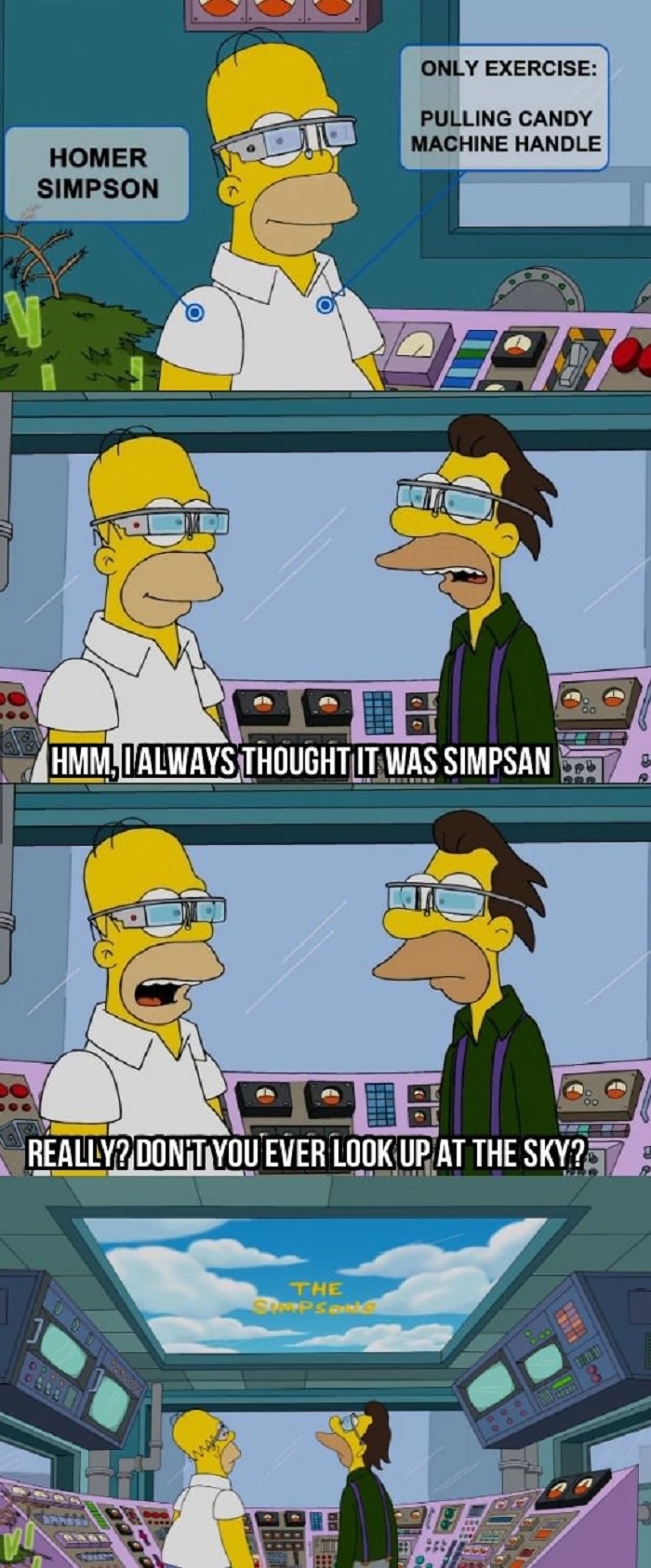 Don't you ever look up