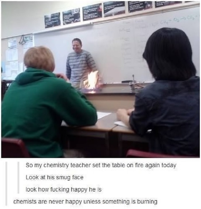 Chemistry teachers