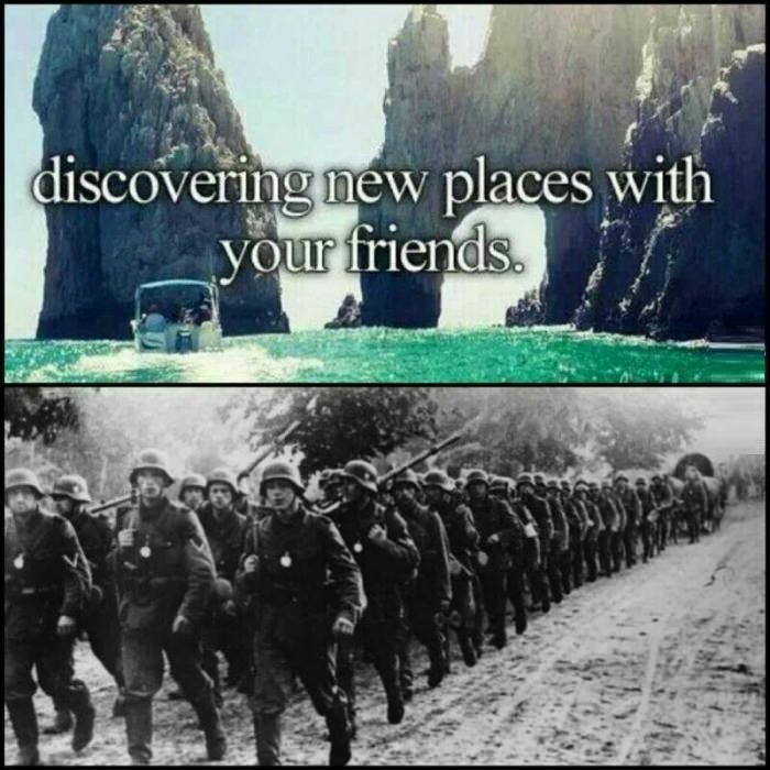 Discovering new places