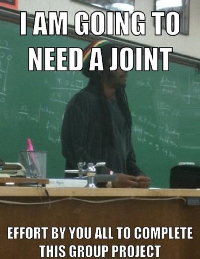 Rasta science teacher