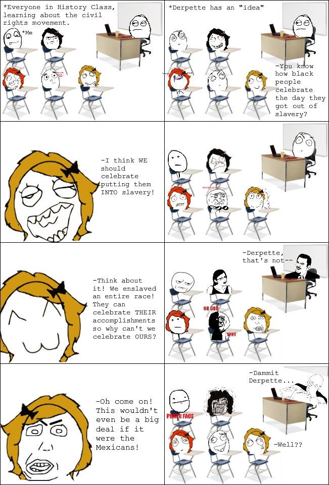Showed her true colours