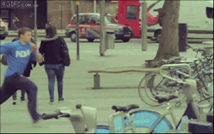 Insane parkour frontflip