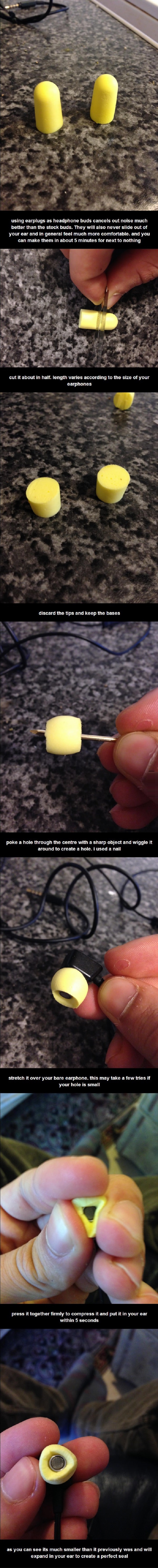 Make your own ear buds