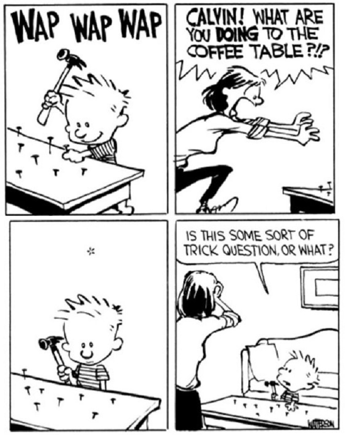 Calvin: Smarta**