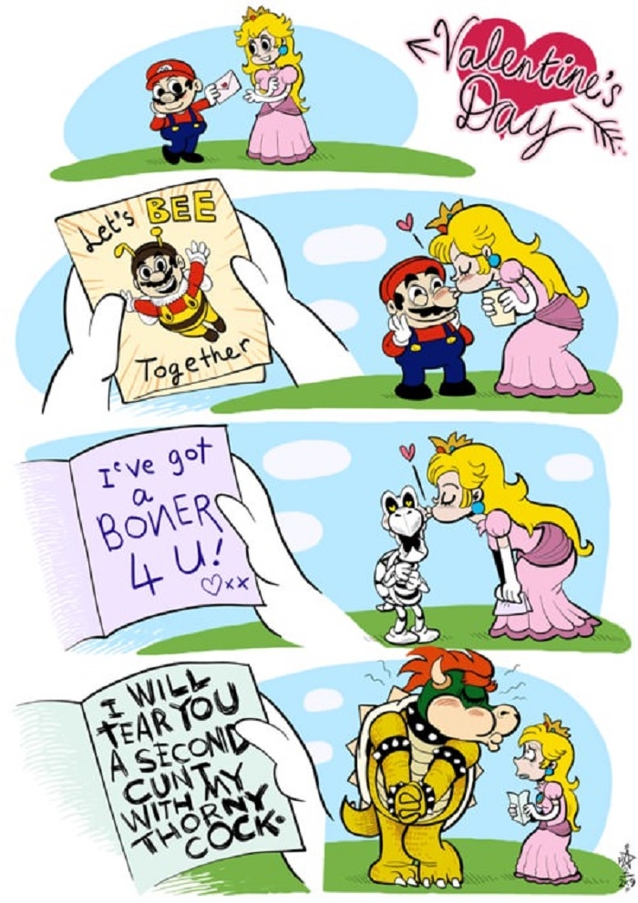 Super Mario Valentine's Day