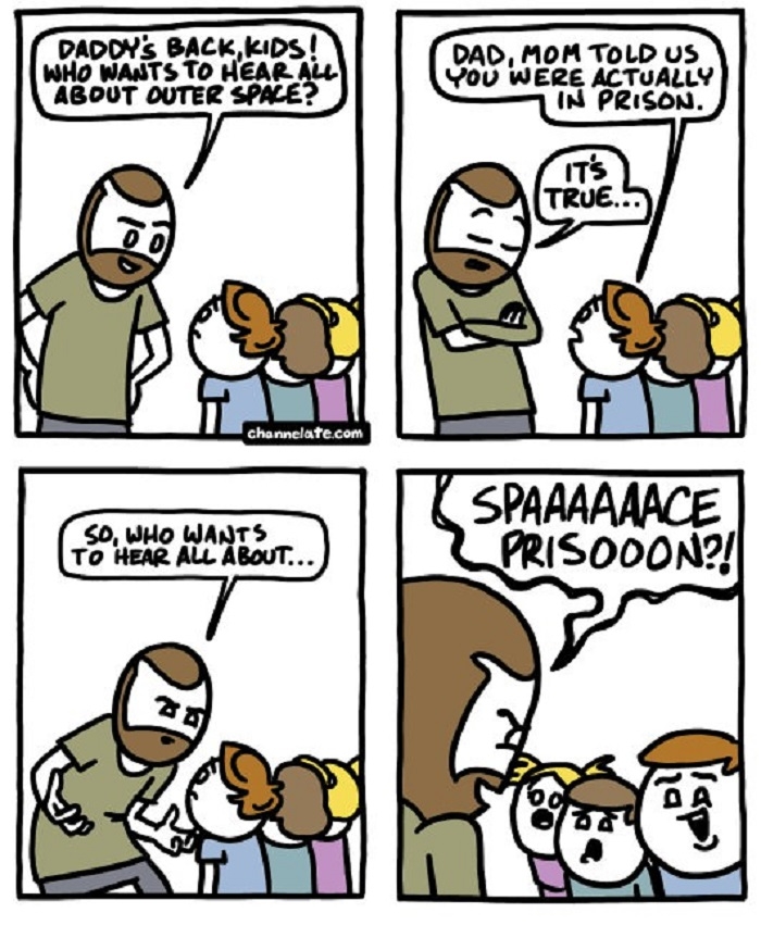 Daddy's back