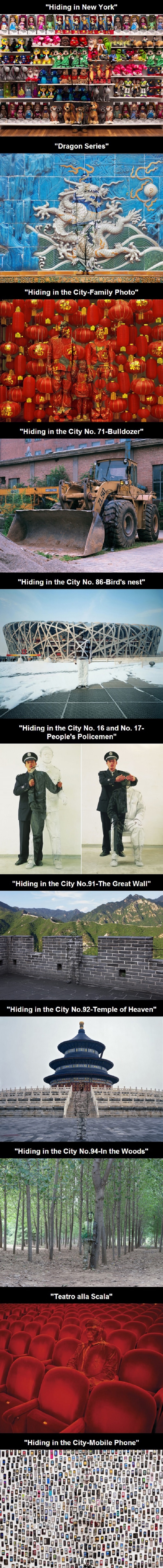 Chinese artist Liu Bolin