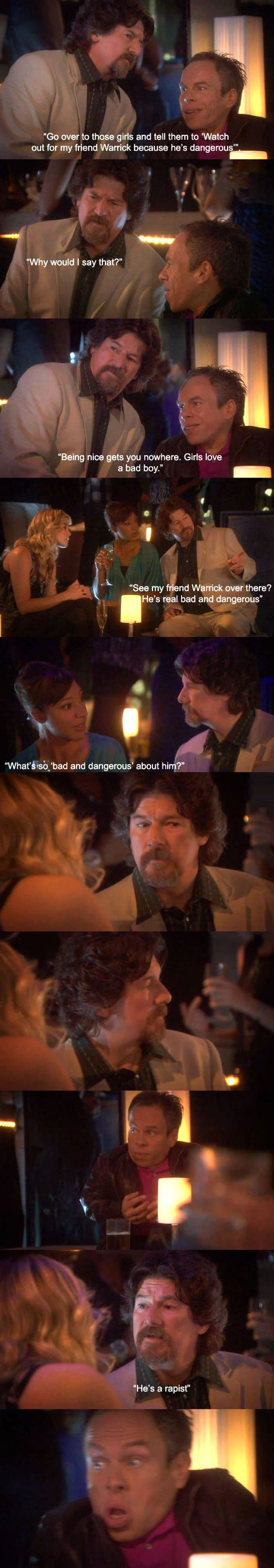 Girls love a bad boy