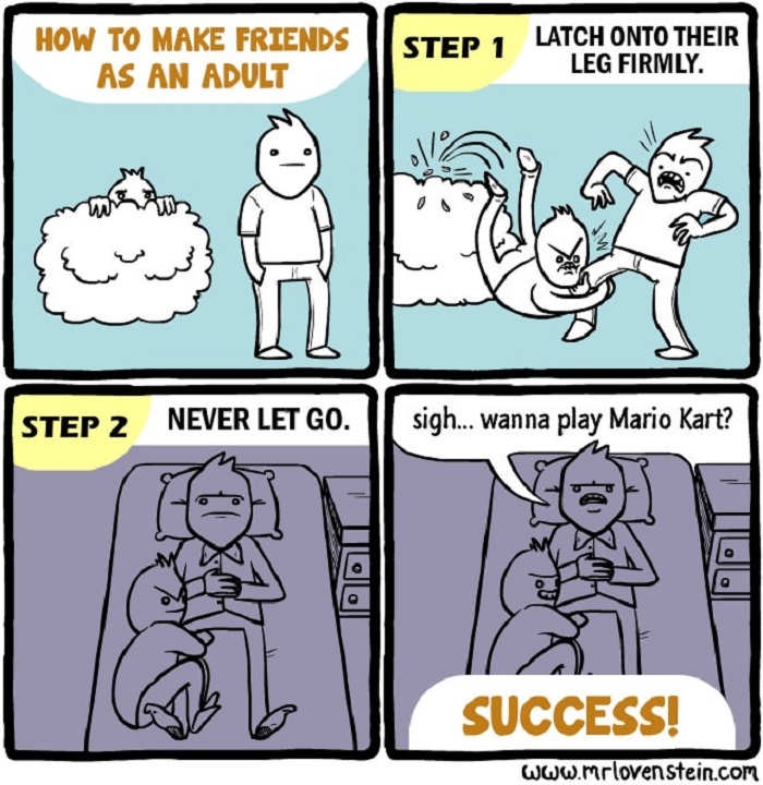 How to make friends