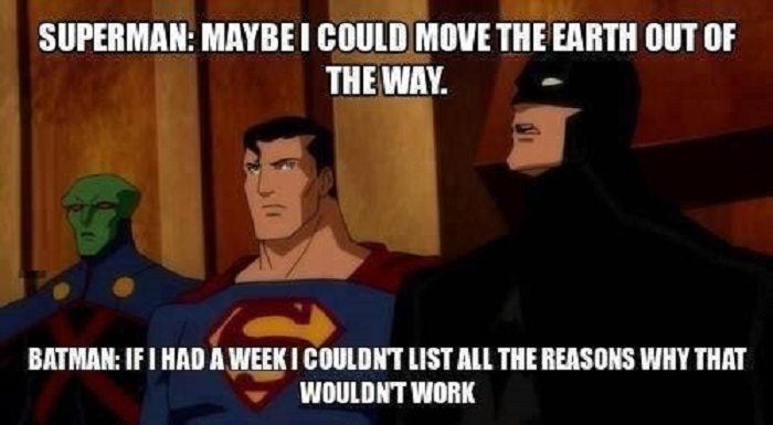 Putting Superman in his place