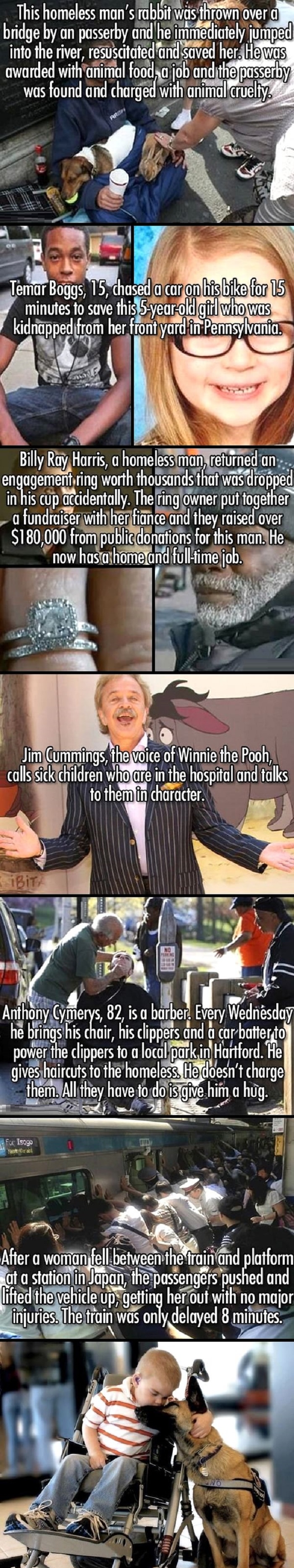 Faith in humanity restored