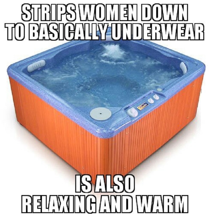 Good guy hot tub