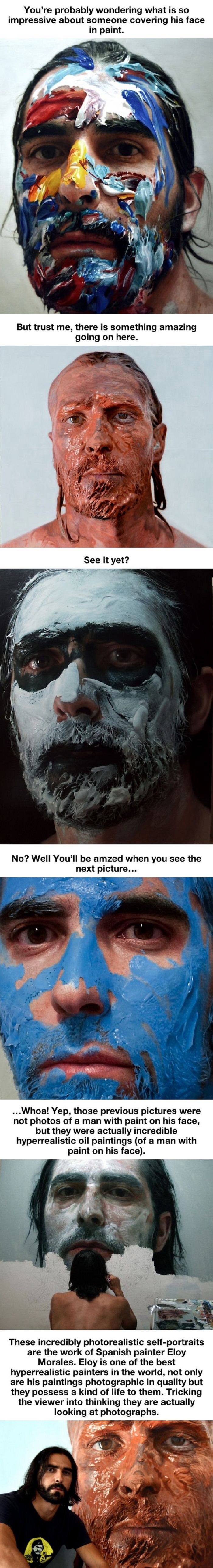 Awesome face paint art