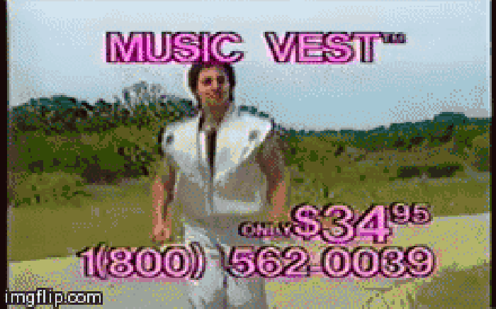 Hey dude, turn up that vest!
