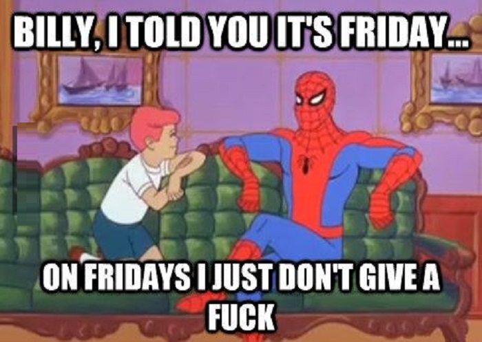 Thank God it's Friday