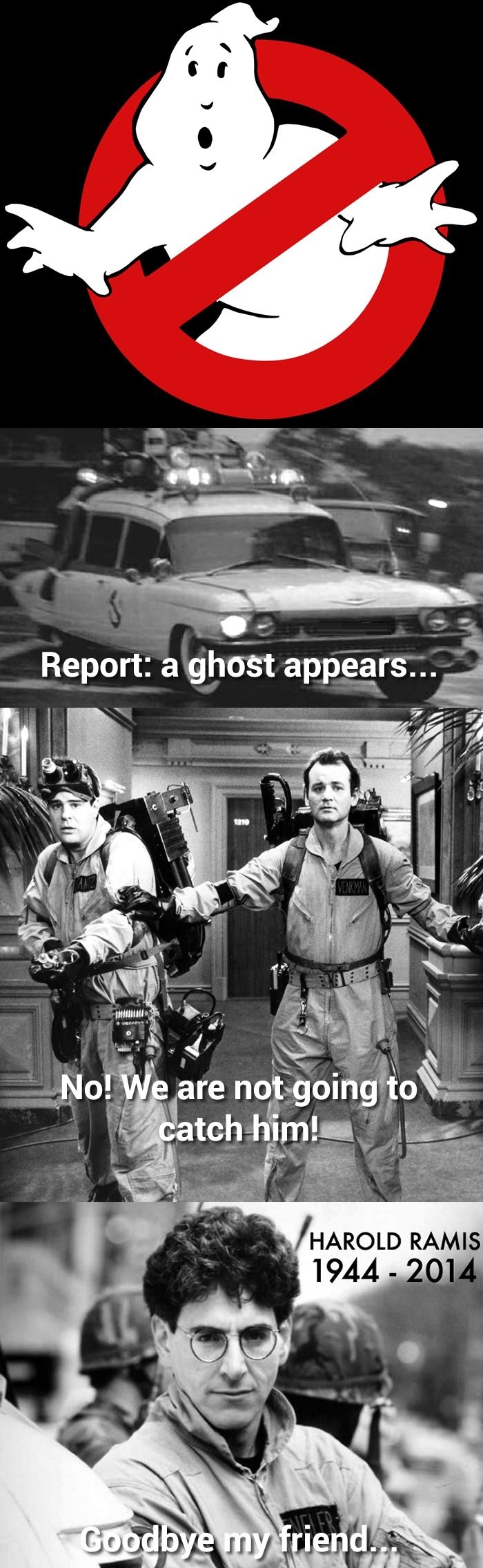 Sad scene in Ghostbusters