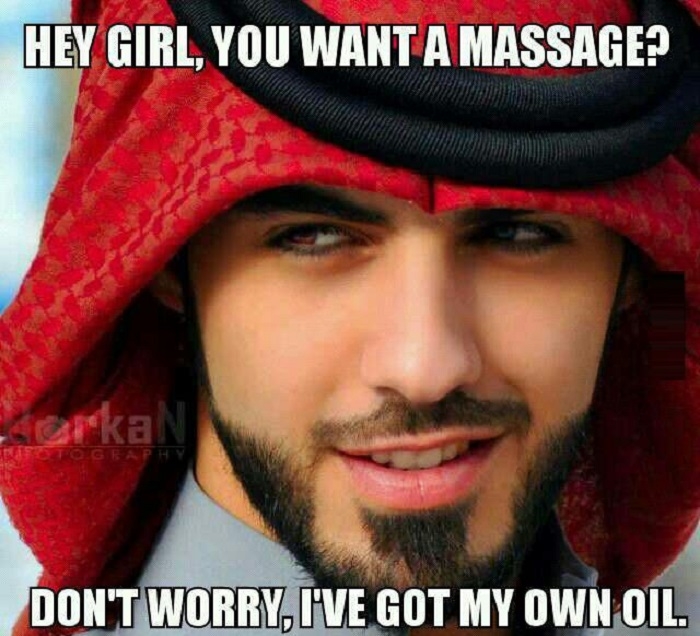Arab pickup line