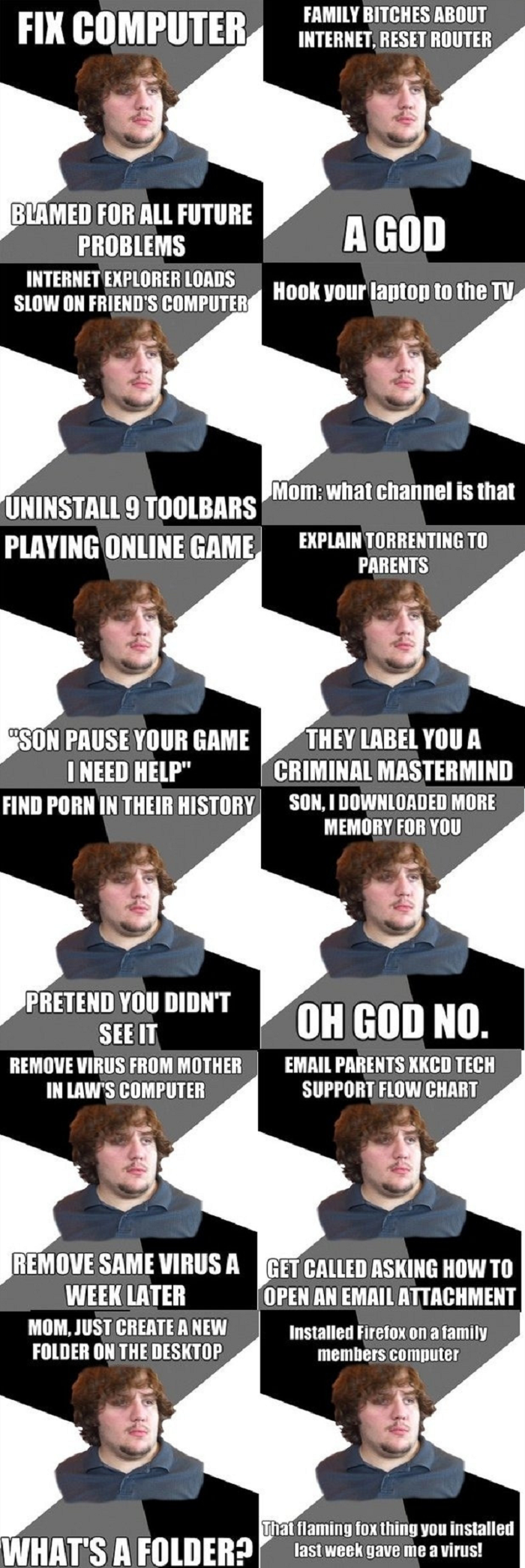 I can relate to these