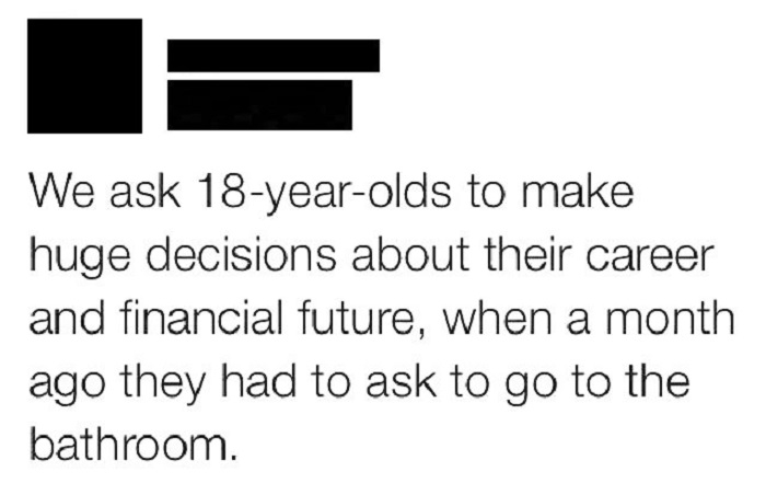 He's got a point