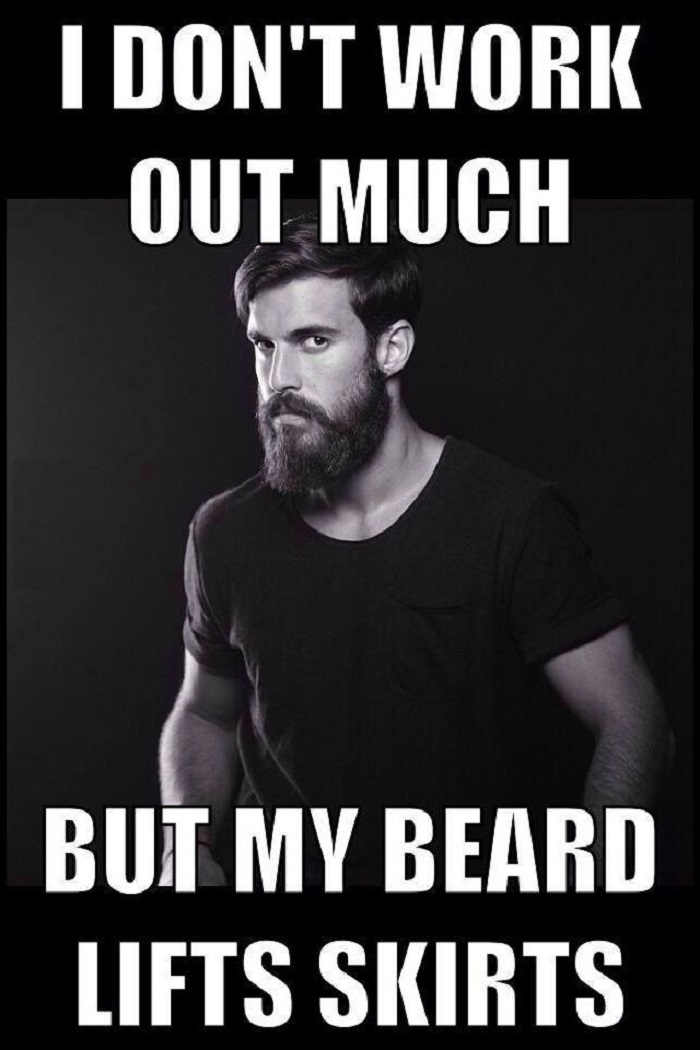 How I feel with a beard