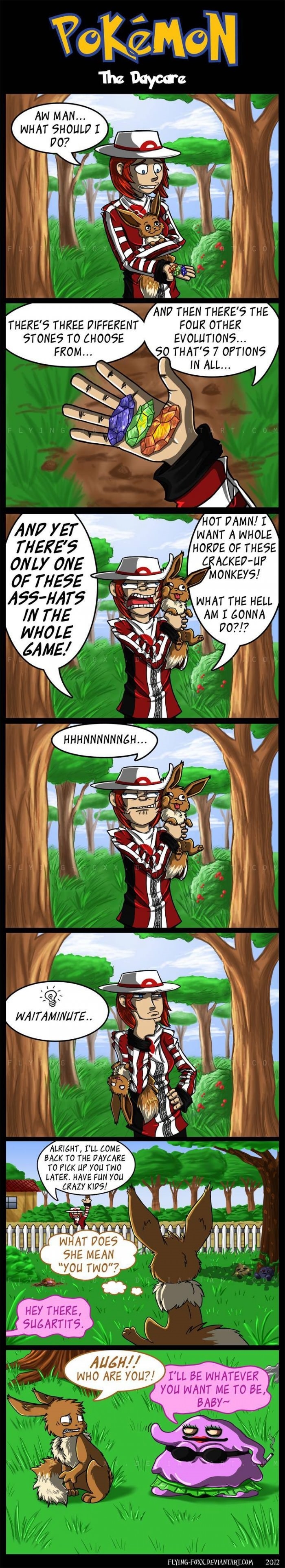 Pokemon daycare