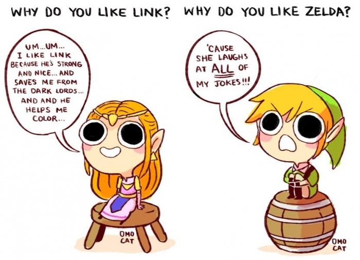 Why do you like Zelda?