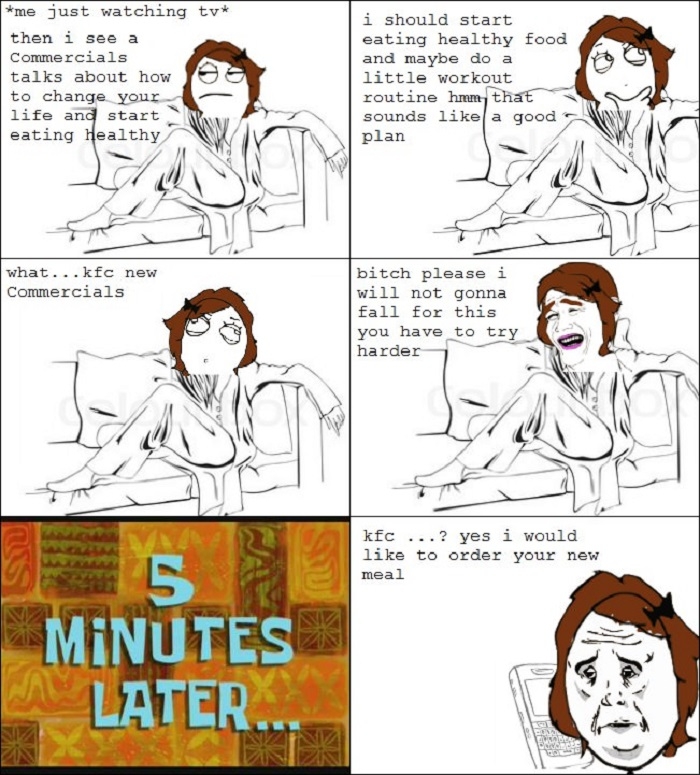 I have no will power