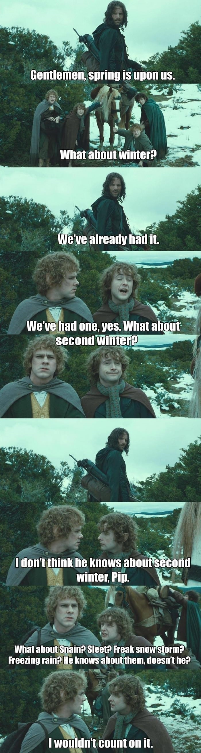 With all this cold weather