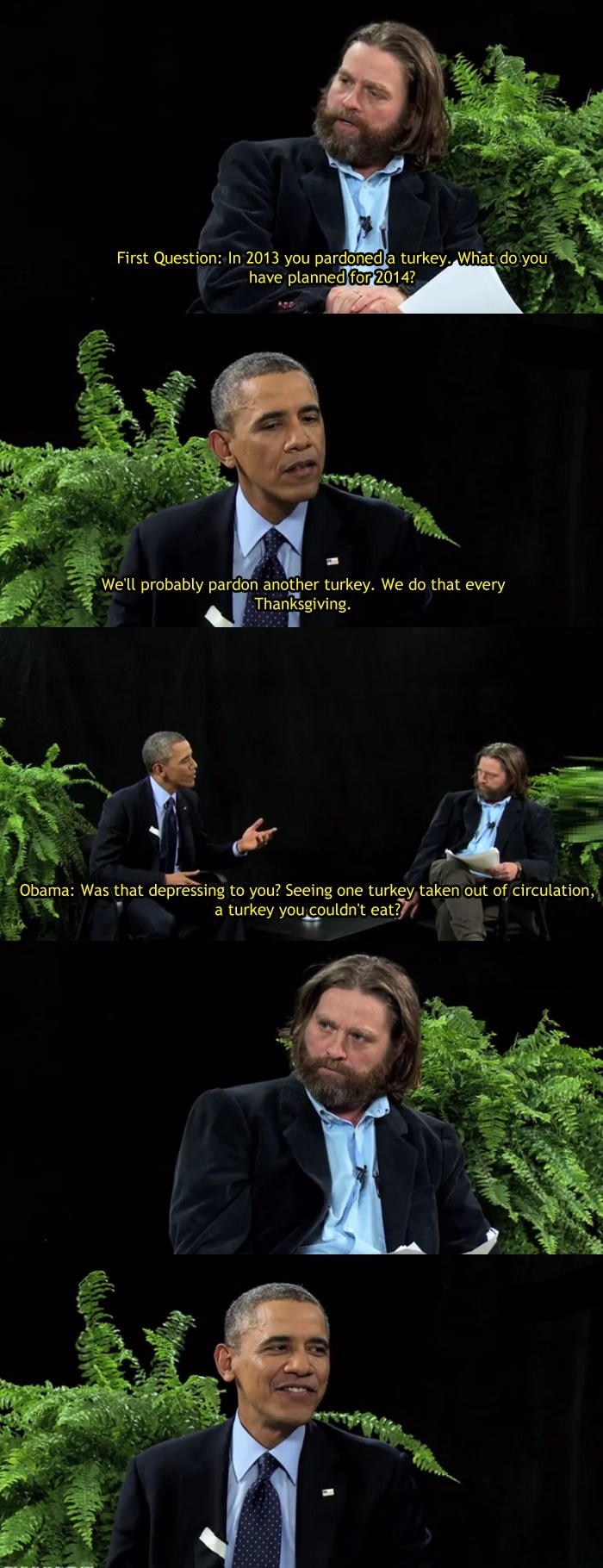 Obama burns Zach
