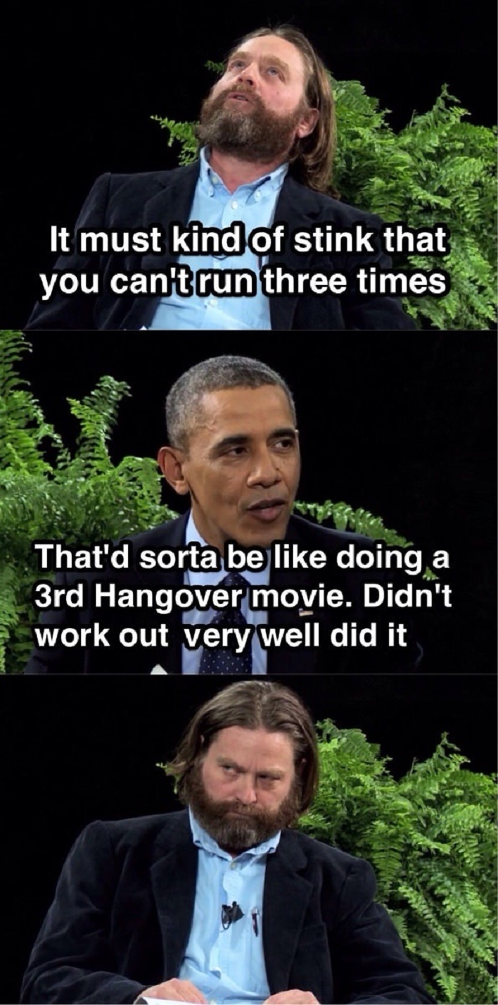 Obama Hangover 3 Zinger