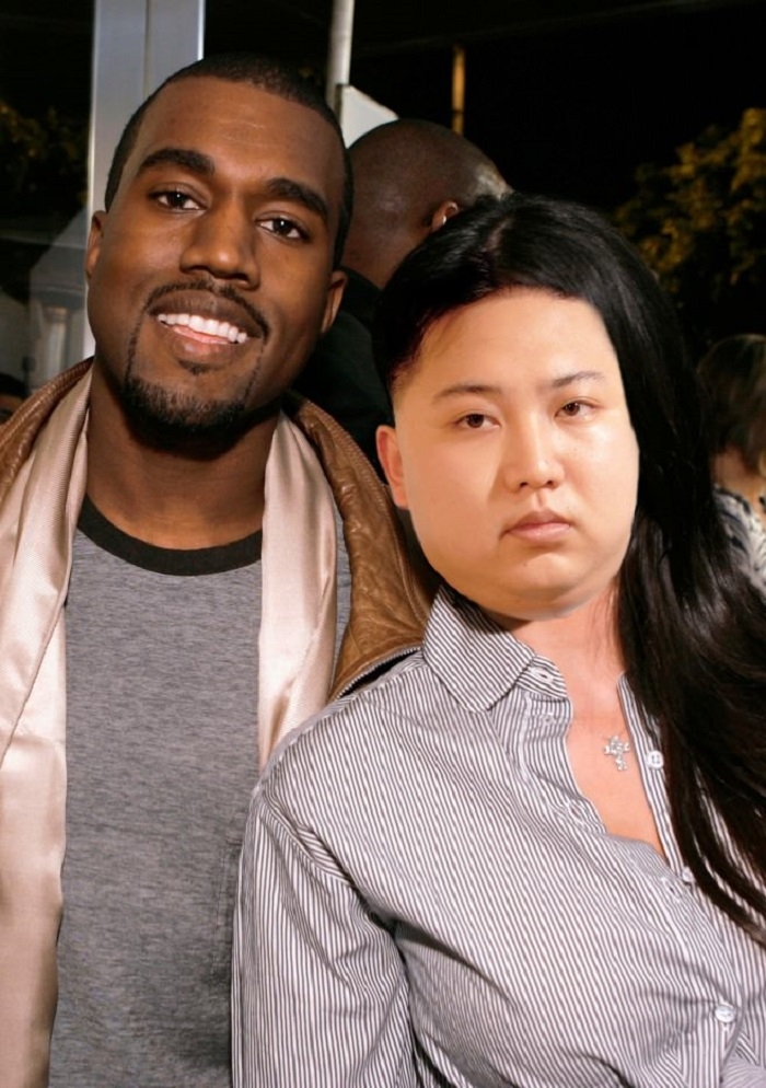 Kanye and Kim