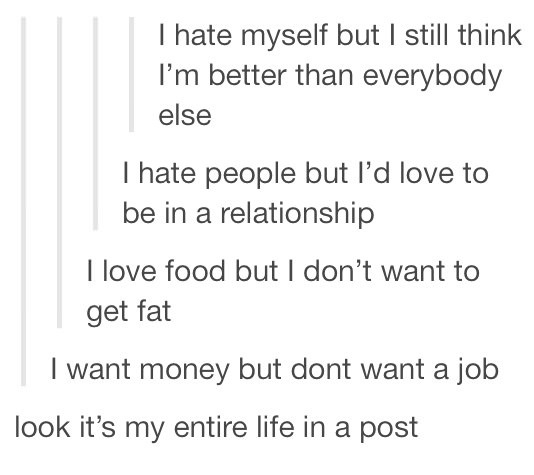 A summary of my life