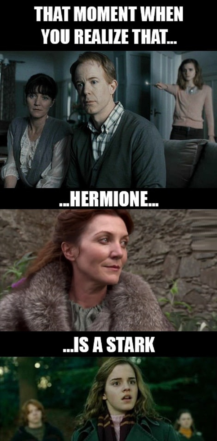 Hermione is a Stark