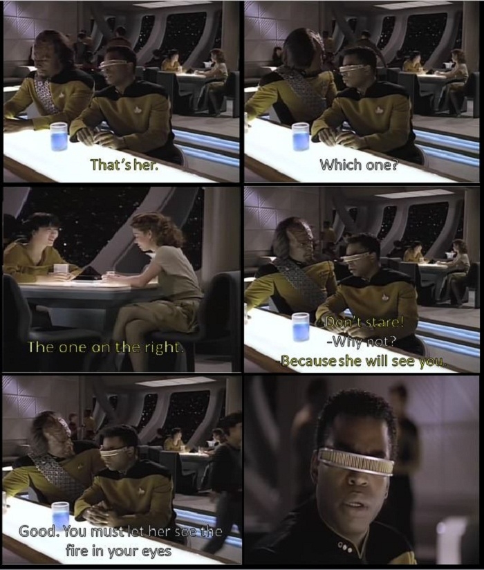 Worf is an a**hole