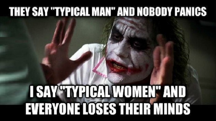 In an all female office