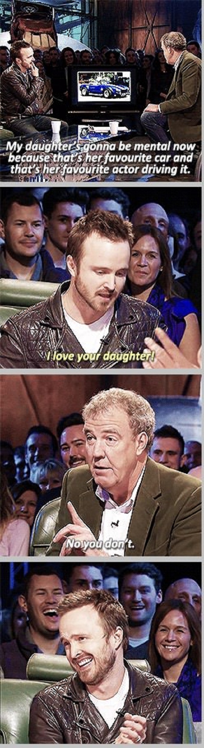 Aaron Paul on Top Gear