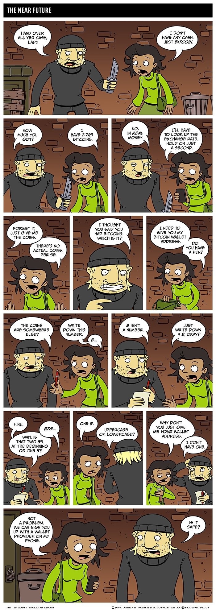 Mugging in the future