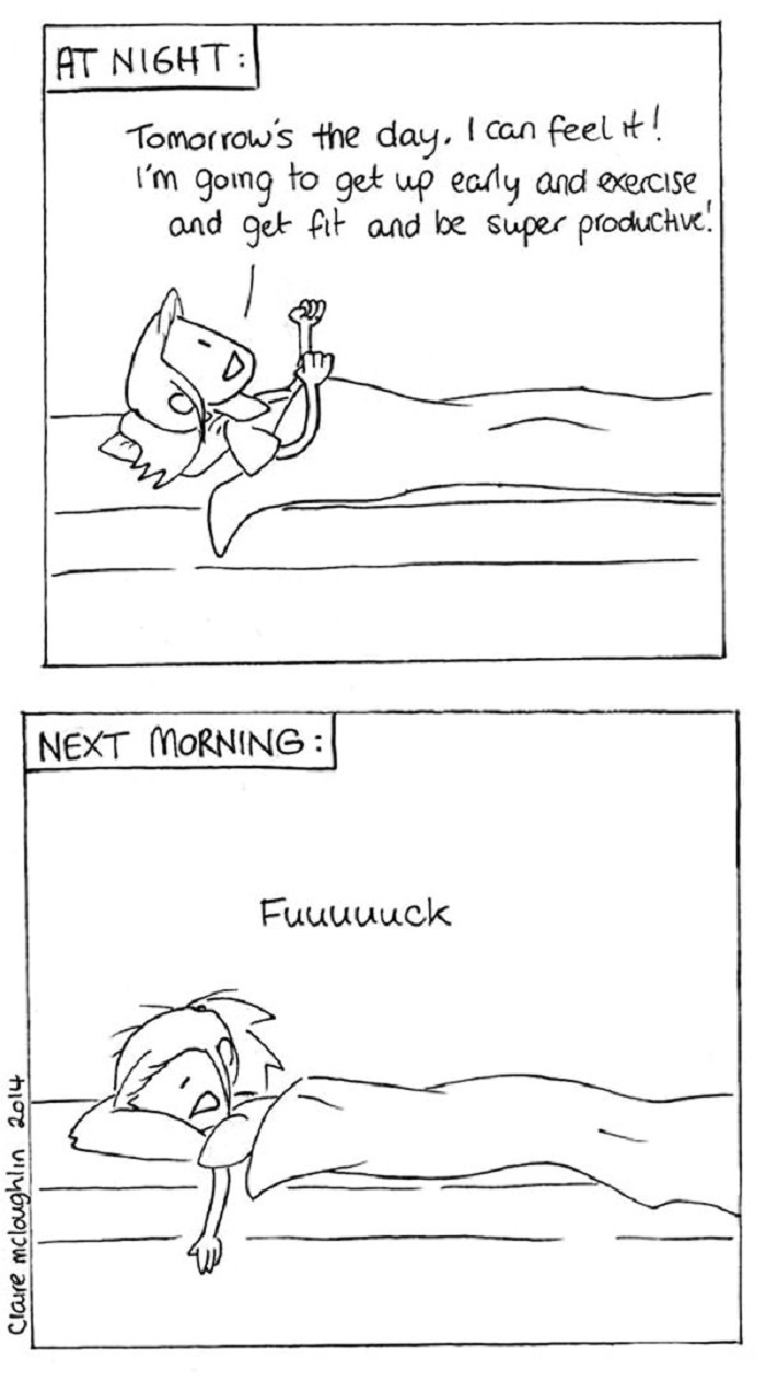 Every damn day