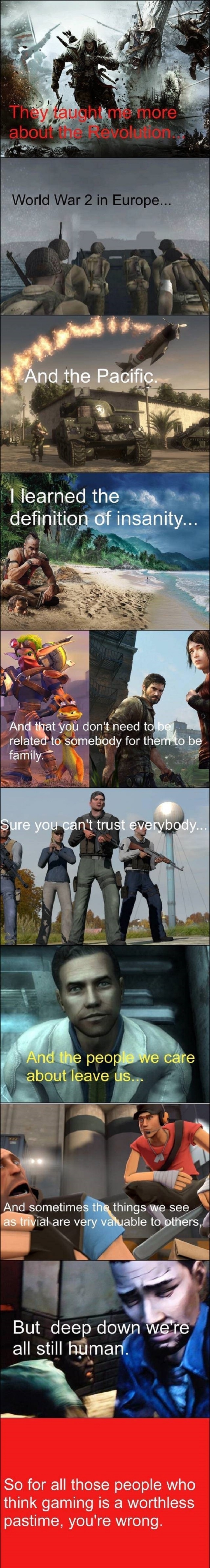 For the gamers