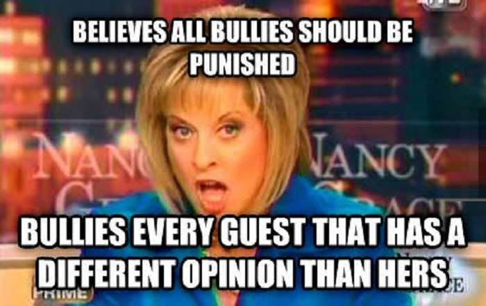 An annoying hypocrite