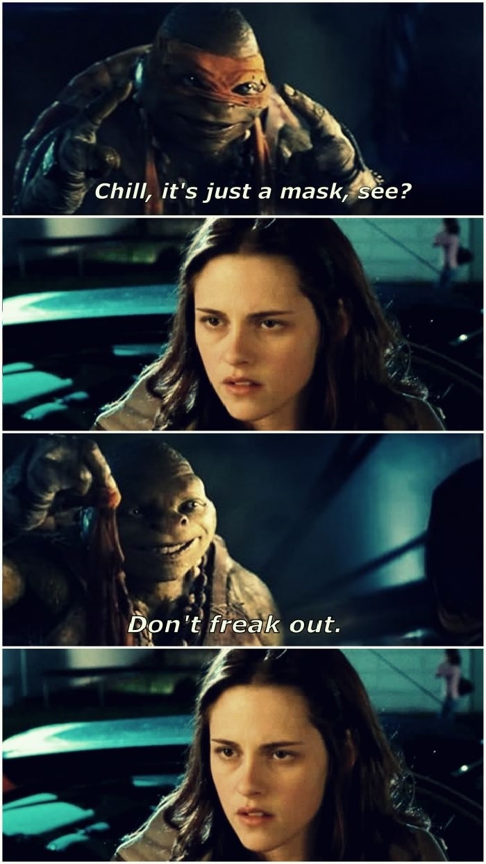 Watching TMNT trailer