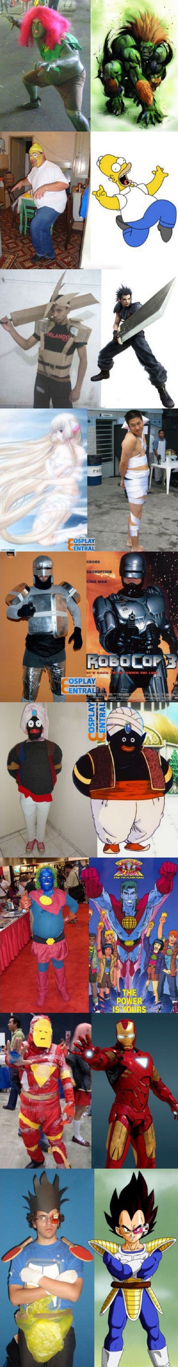 Cosplay fails