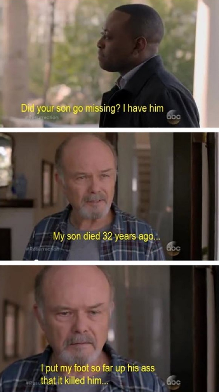 Did your son go missing?