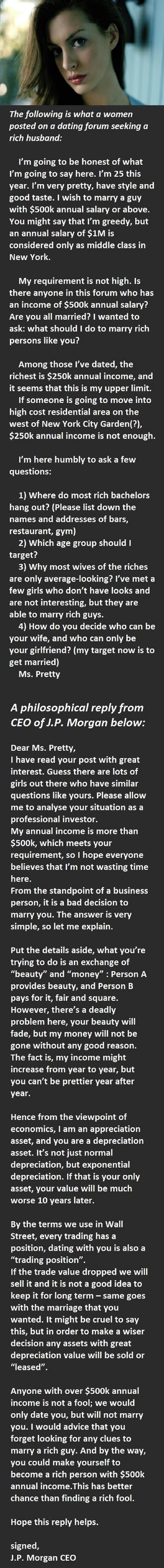 Signed J.P.Morgan CEO