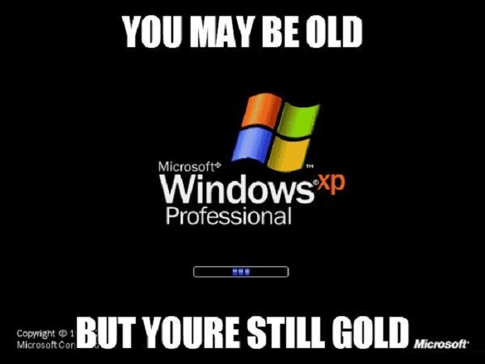 Bye Windows XP