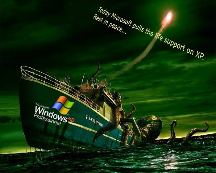 Good bye XP