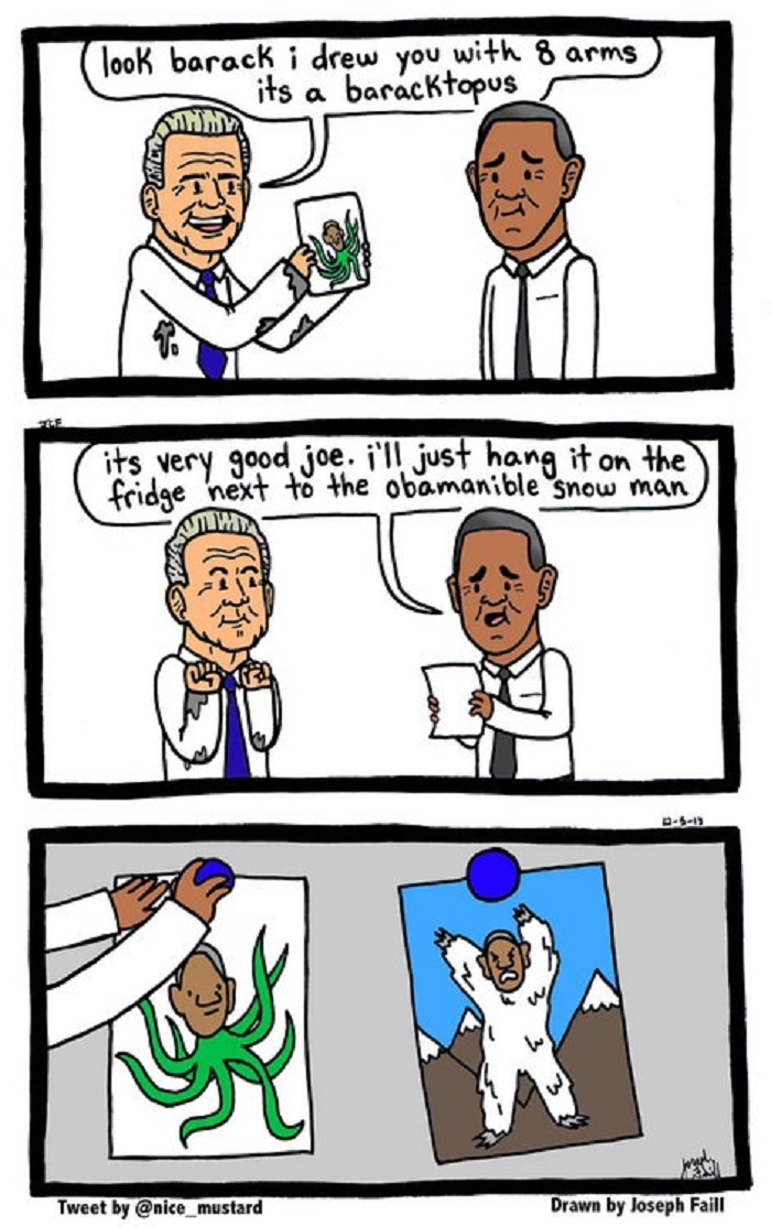The white house fridge