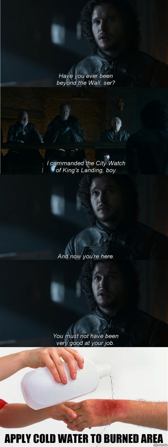 Jon Snow does know..