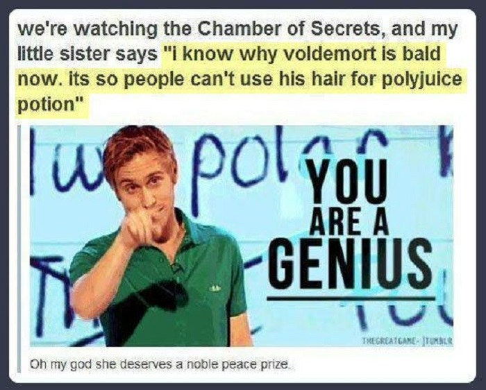 This girl is a genius