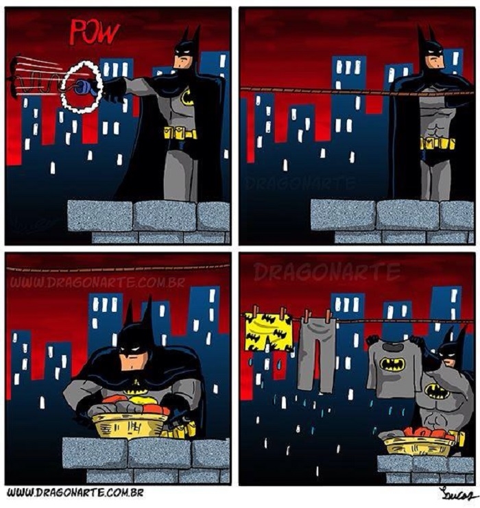 Bat-wash!